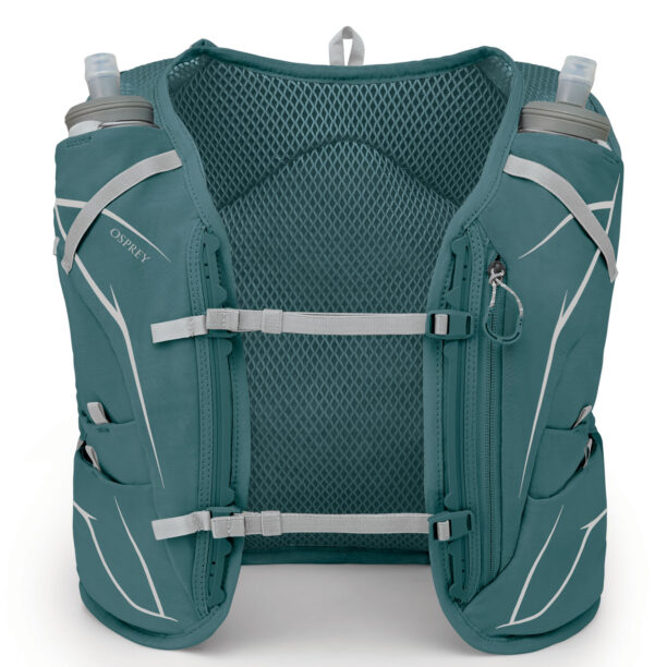 Cumpăra Vesta alergare Osprey Dyna 6 + Soft Flasks - cascade blue/silver lining