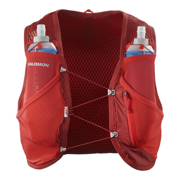 Vesta alergare Salomon Active Skin 8 Set - red dahlia/high risk preţ