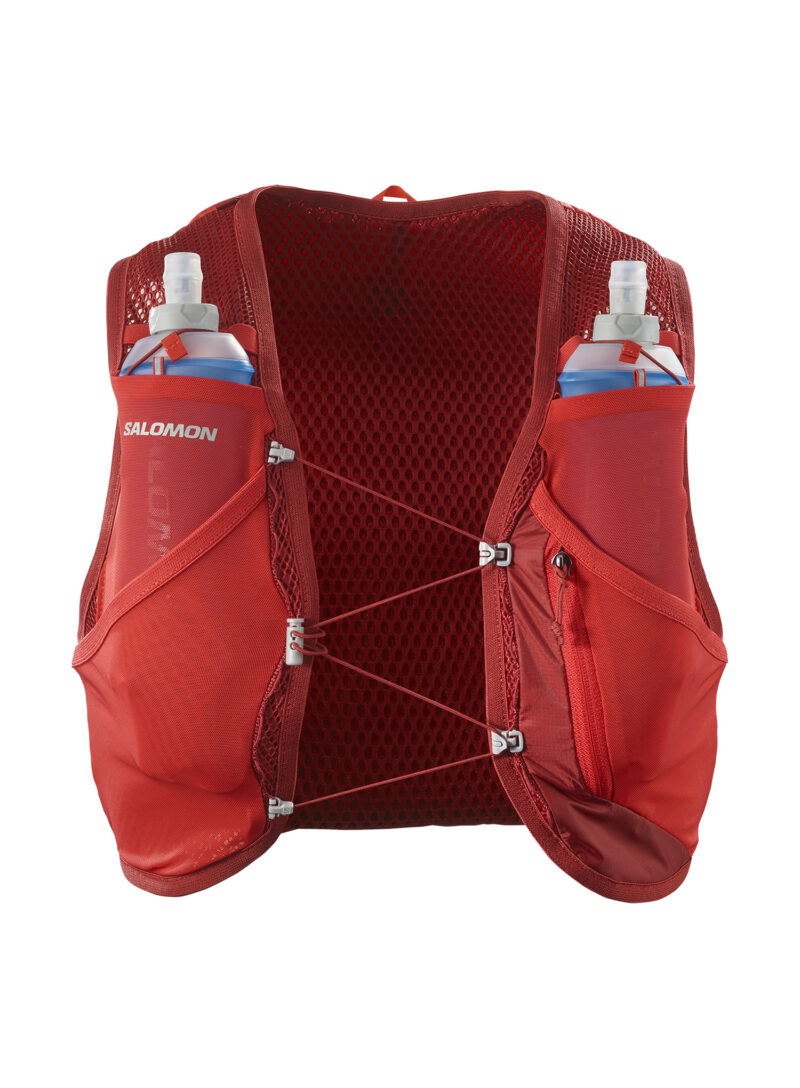 Vesta alergare Salomon Active Skin 8 Set - red dahlia/high risk preţ