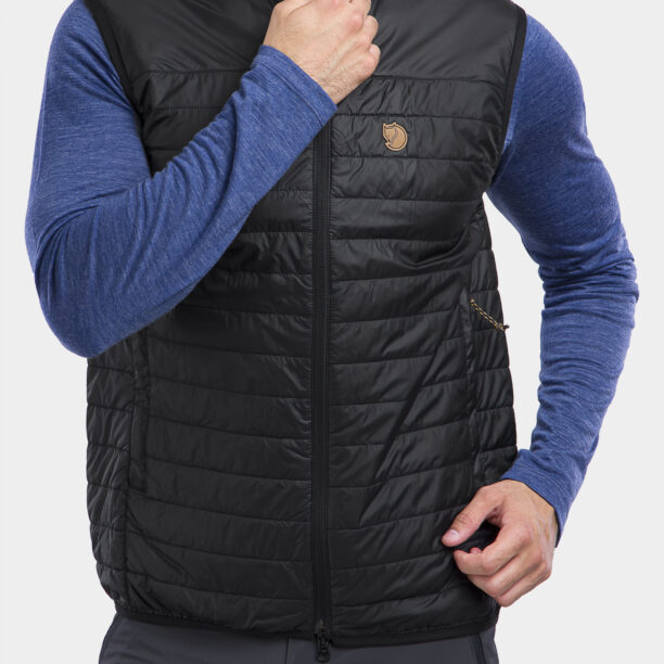 Vestă barbati Fjallraven Abisko Padded Vest - black