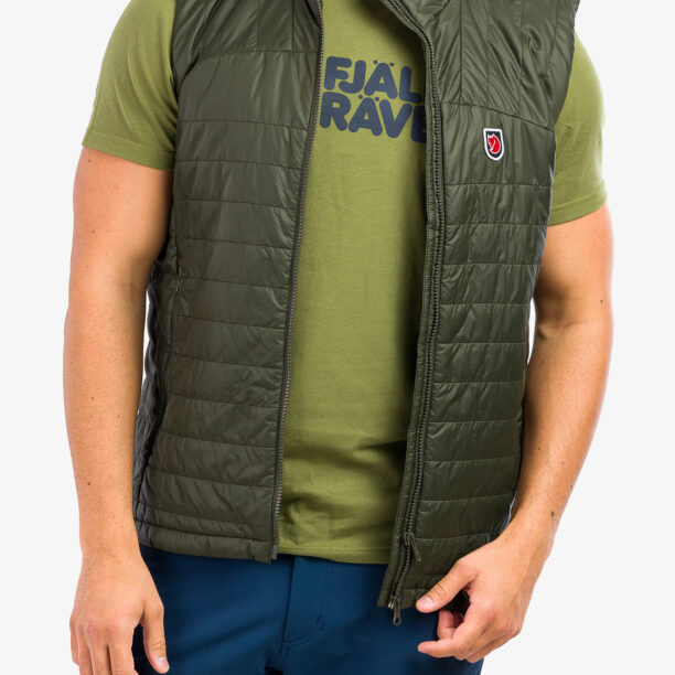 Vestă barbati Fjallraven Expedition X-Lätt Vest - deep forest