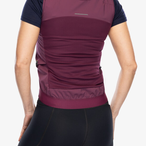 Vesta ciclism femei Montura Rando Cycling Windproof Vest - wine red preţ