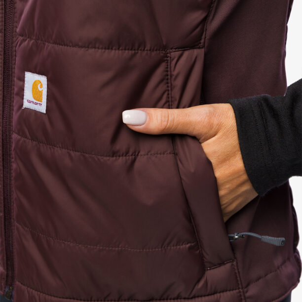 Original Vesta femei Carhartt Relaxed Fit Lightweight Insulated Vest  - blackberry