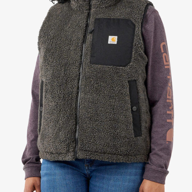 Vesta femei Carhartt Relaxed Fit Montana Insulated Vest - black preţ