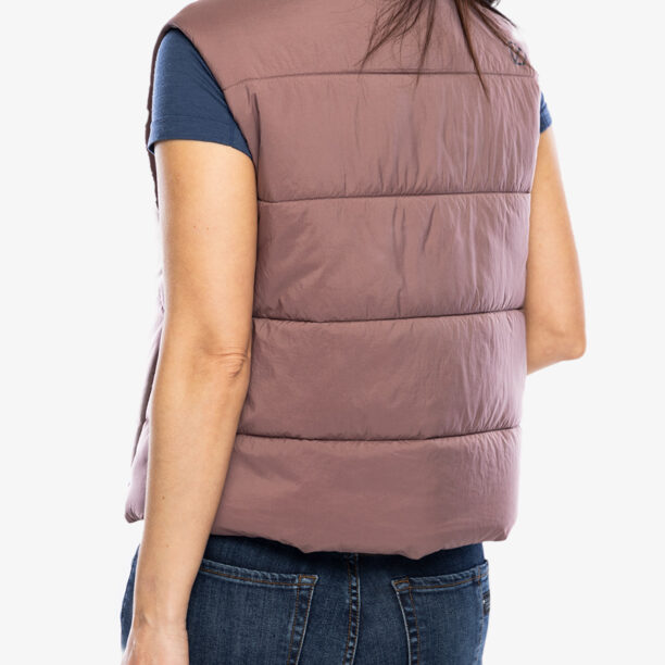 Vesta femei Didriksons Charlen Vest - faded wine preţ