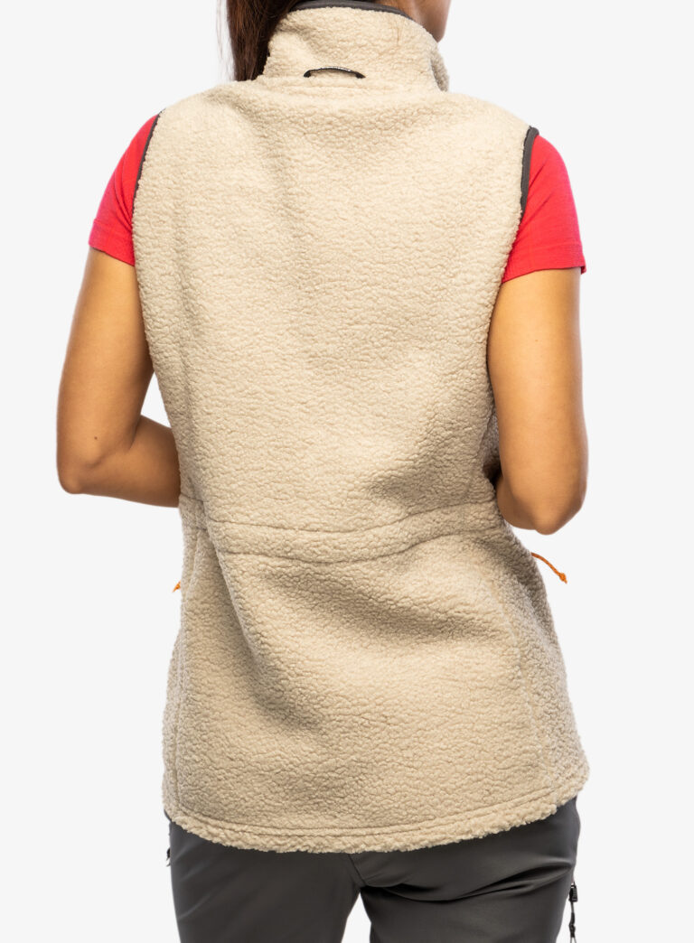 Vesta femei Didriksons Libra Vest - light beige preţ