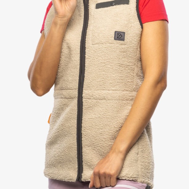 Preţ Vesta femei Didriksons Libra Vest - light beige