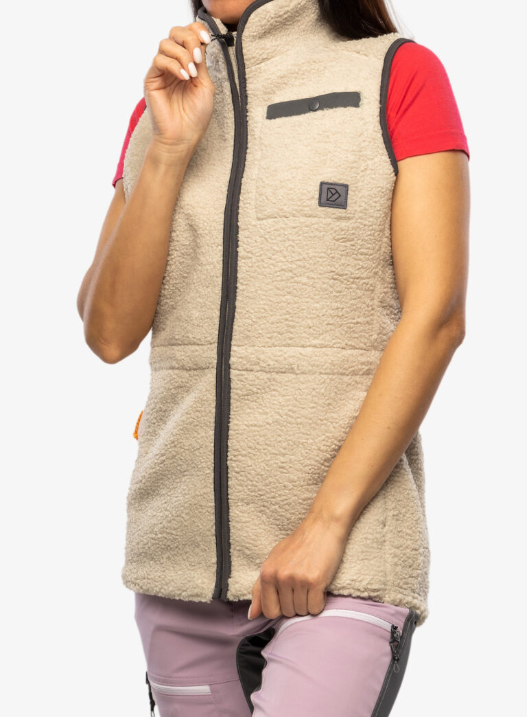 Preţ Vesta femei Didriksons Libra Vest - light beige