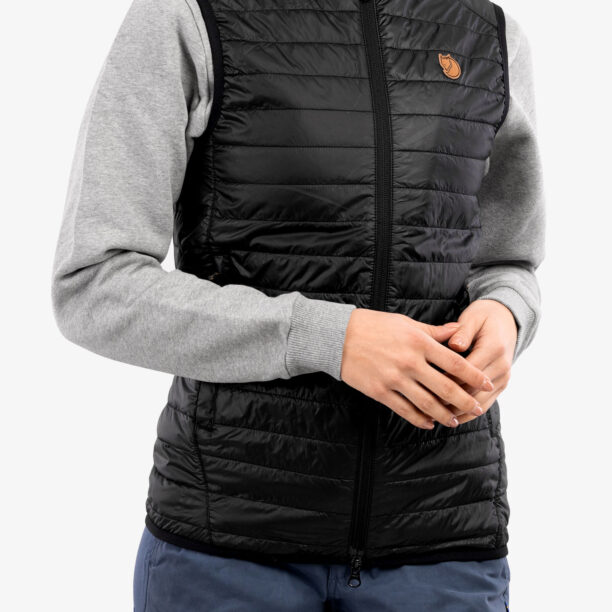 Cumpăra Vesta femei Fjallraven Abisko Padded Vest - black