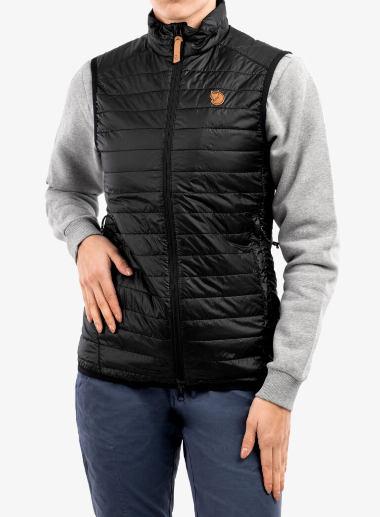 Vesta femei Fjallraven Abisko Padded Vest - black