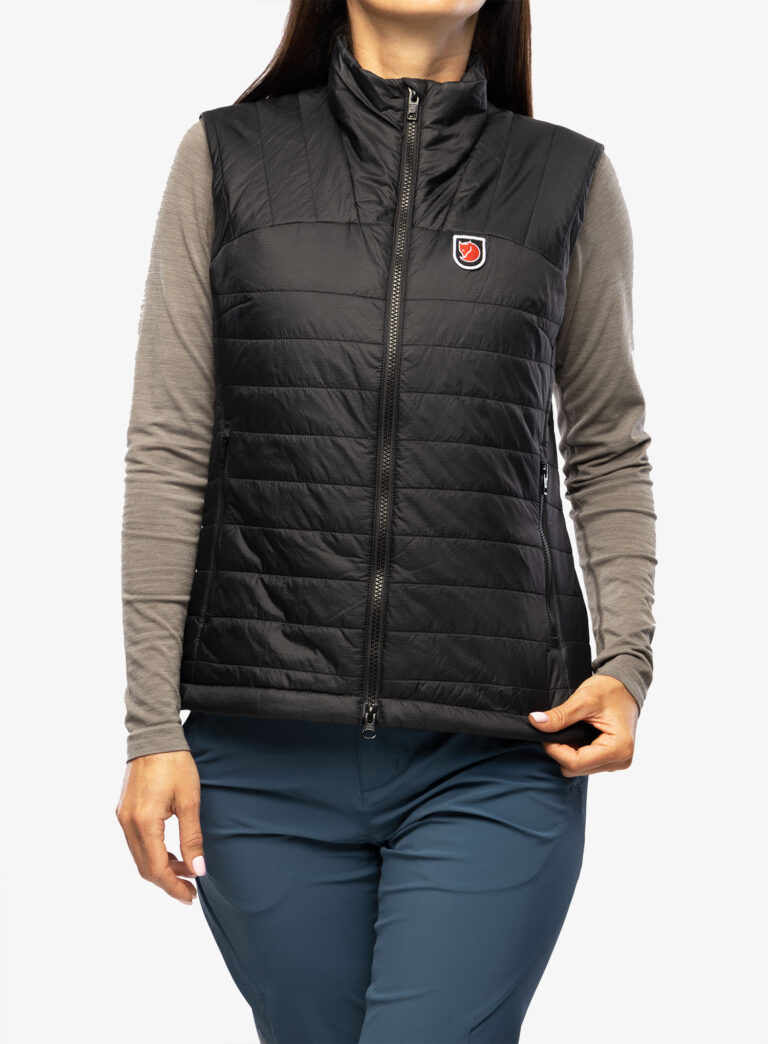 Vesta femei Fjallraven Expedition X-Lätt Vest - black