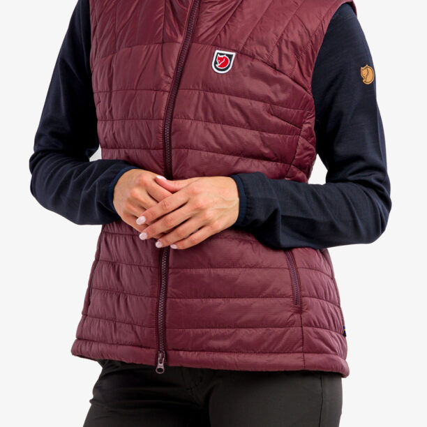 Vesta femei Fjallraven Expedition X-Lätt Vest - port