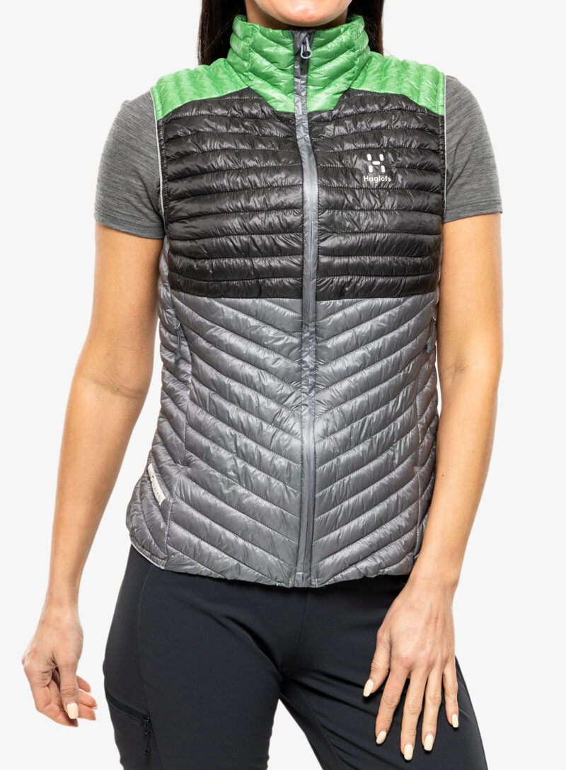 Vesta femei Haglofs L.I.M Mimic Vest - concrete/magnetite