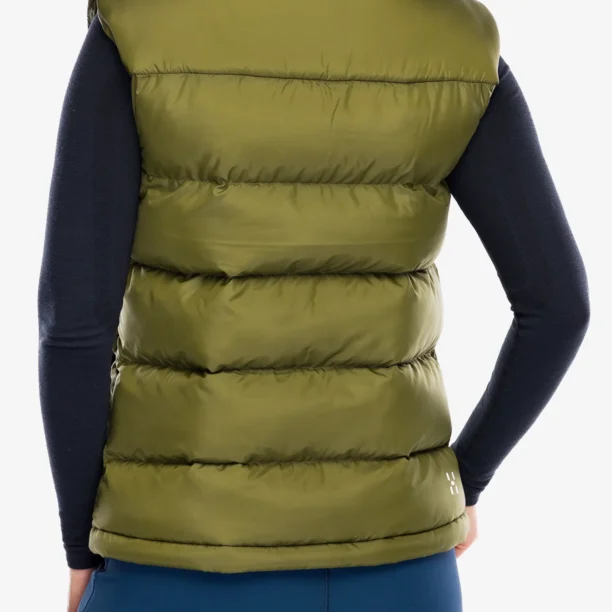 Vesta femei Haglofs Puffy Mimic Vest - olive green preţ