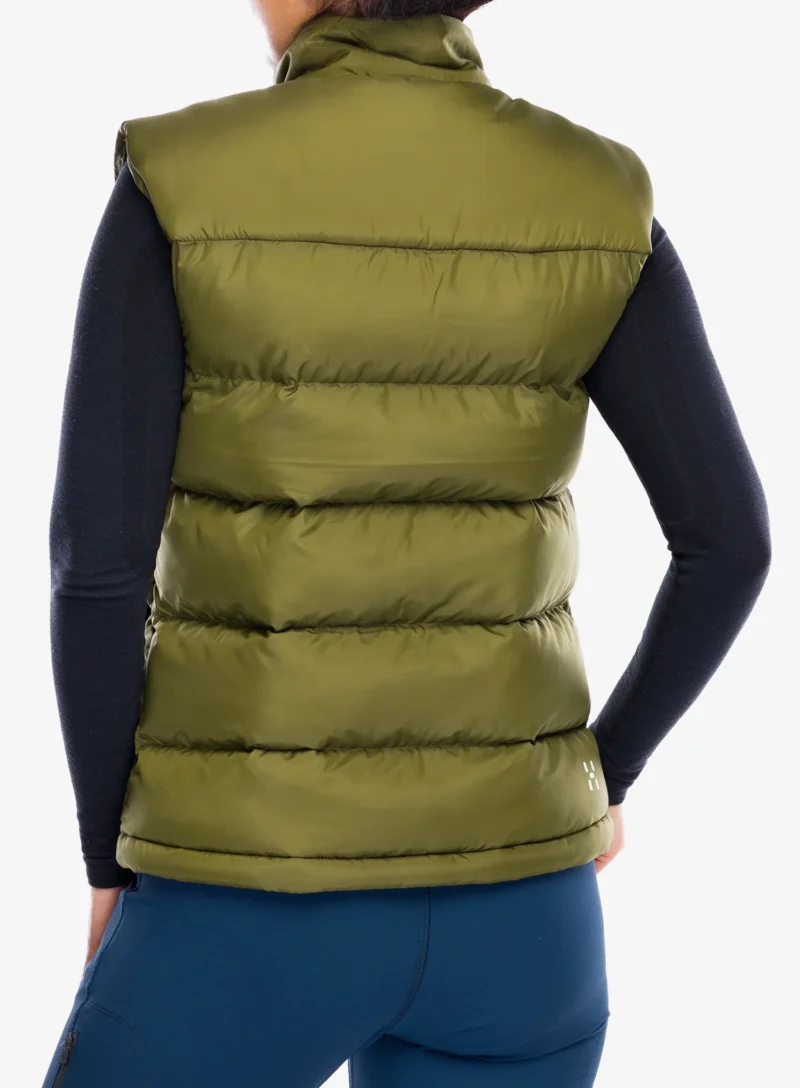 Vesta femei Haglofs Puffy Mimic Vest - olive green preţ