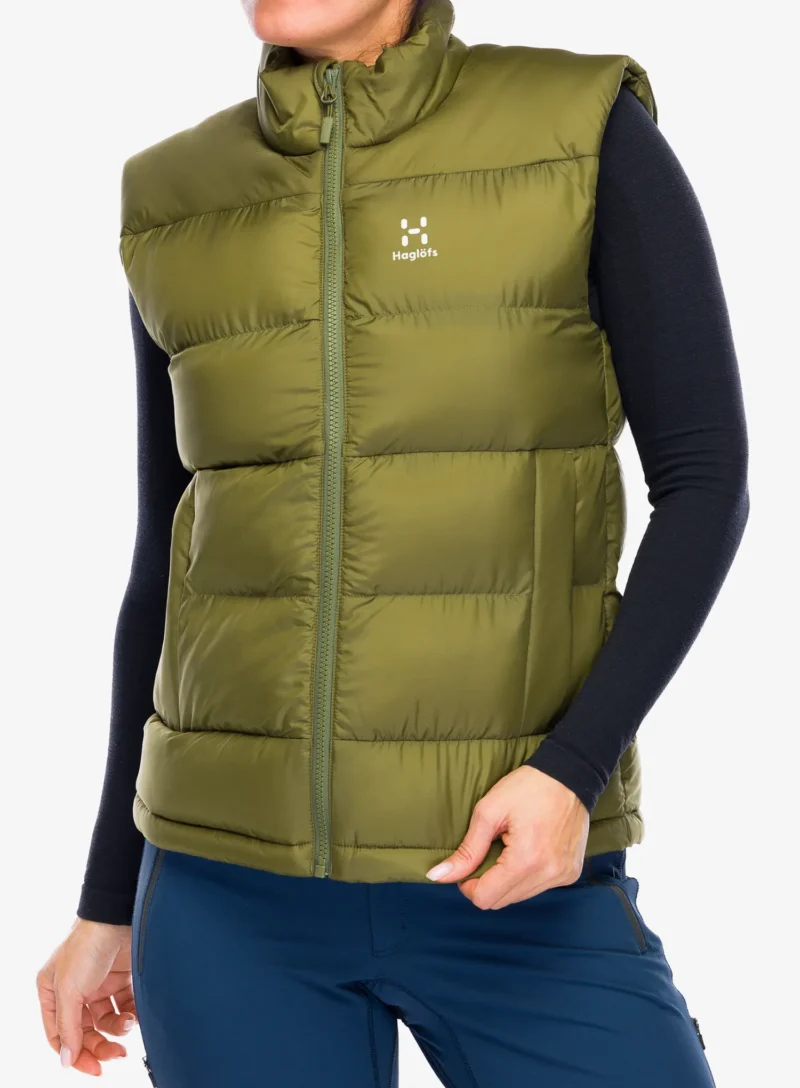 Cumpăra Vesta femei Haglofs Puffy Mimic Vest - olive green