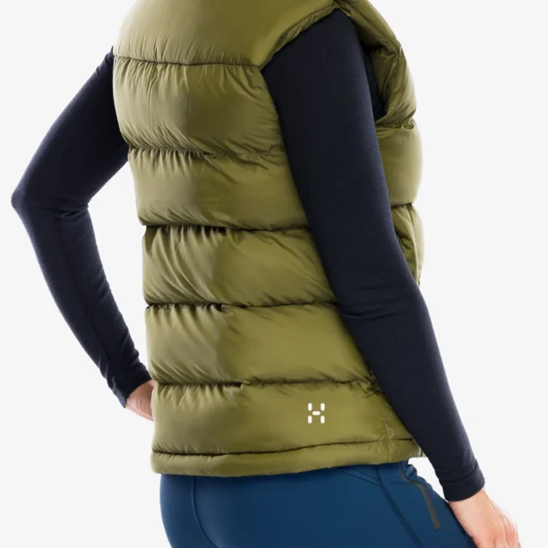 Original Vesta femei Haglofs Puffy Mimic Vest - olive green