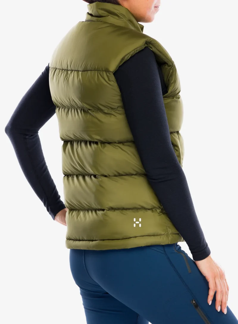 Original Vesta femei Haglofs Puffy Mimic Vest - olive green