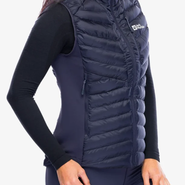 Cumpăra Vesta femei Jack Wolfskin Routeburn Pro Ins Vest - graphite/cool grey