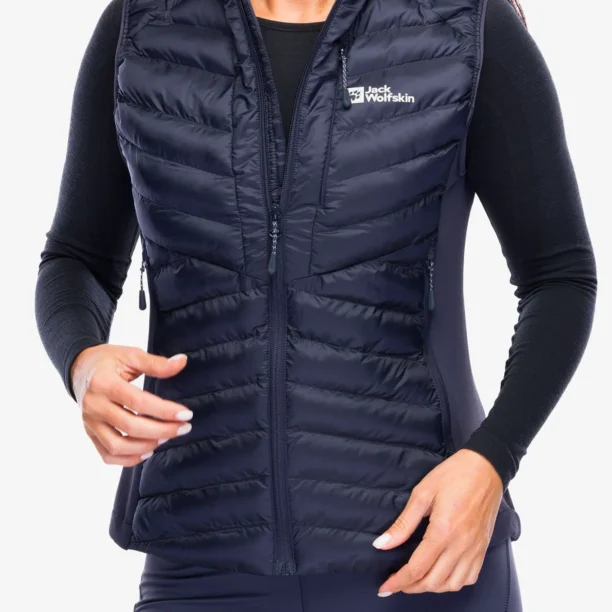 Vesta femei Jack Wolfskin Routeburn Pro Ins Vest - graphite/cool grey