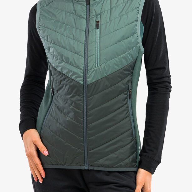 Original Vesta femei Mons Royale Neve Vest - sage/burnt sage