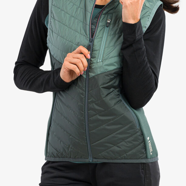 Vesta femei Mons Royale Neve Vest - sage/burnt sage