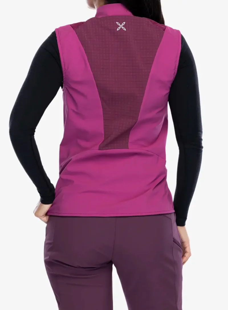 Vesta femei Montura Trace Hybrid Vest - baton rouge/wine red preţ