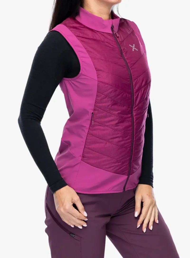 Cumpăra Vesta femei Montura Trace Hybrid Vest - baton rouge/wine red