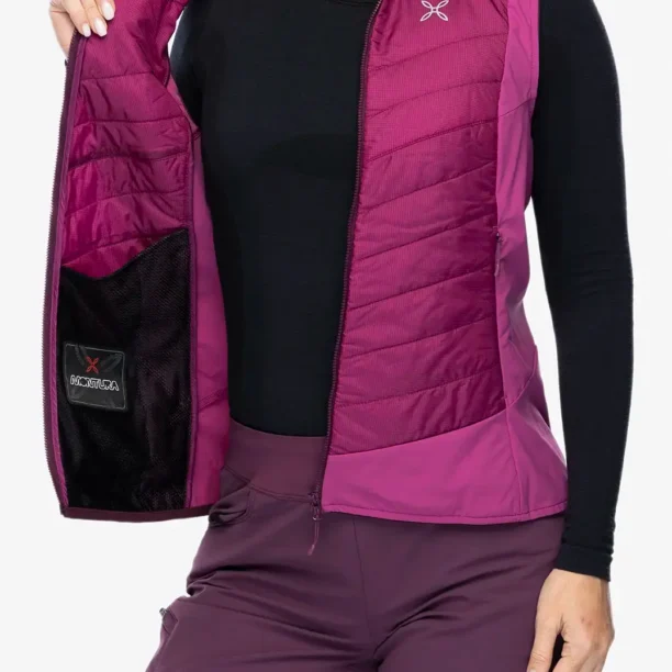 Preţ Vesta femei Montura Trace Hybrid Vest - baton rouge/wine red