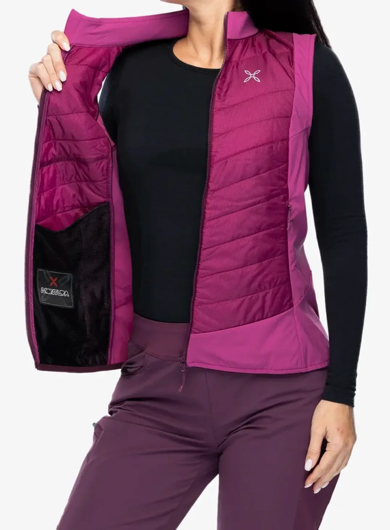 Preţ Vesta femei Montura Trace Hybrid Vest - baton rouge/wine red