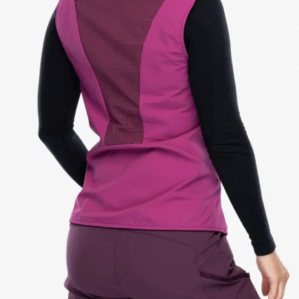 Original Vesta femei Montura Trace Hybrid Vest - baton rouge/wine red