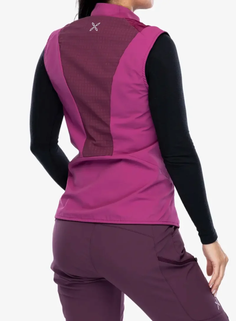 Original Vesta femei Montura Trace Hybrid Vest - baton rouge/wine red