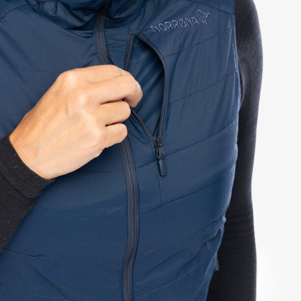 Original Vesta femei Norrona Lyngen Alpha90 Vest - indigo night