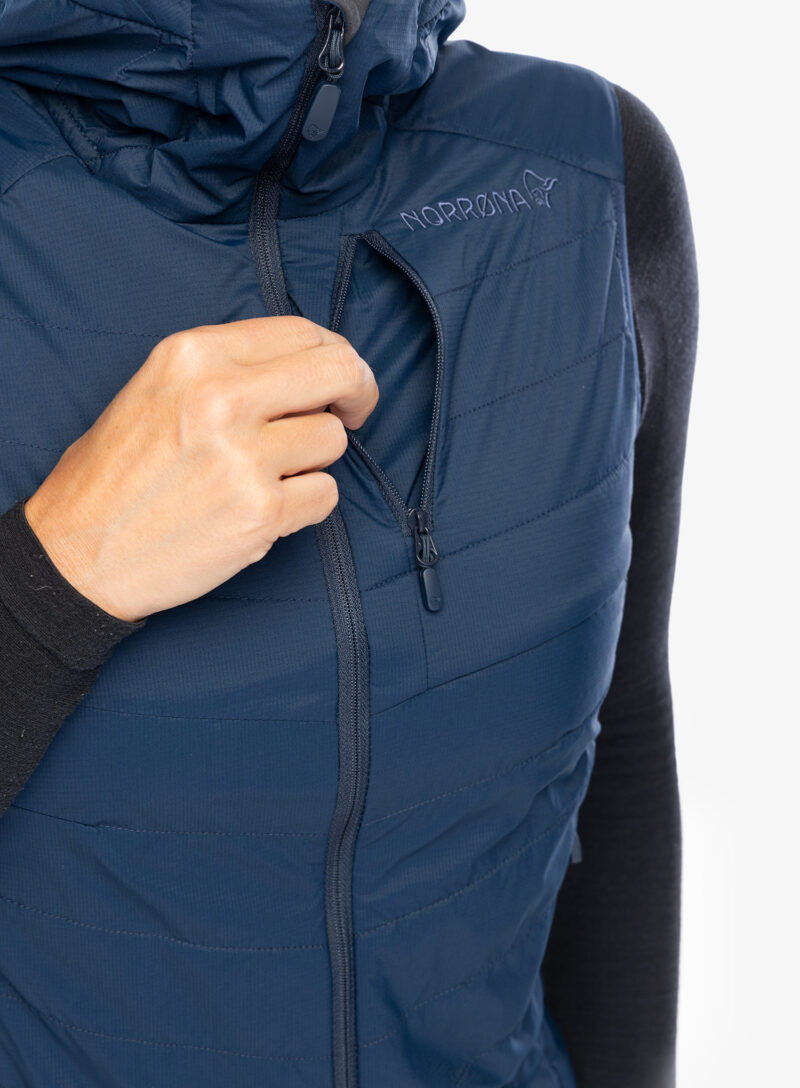 Original Vesta femei Norrona Lyngen Alpha90 Vest - indigo night