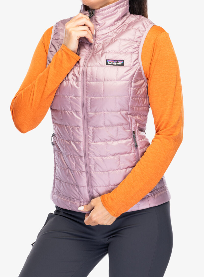 Vesta femei Patagonia Nano Puff Vest - stormy mauve