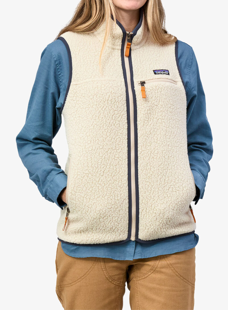 Vesta femei Patagonia Retro Pile Vest - pelican