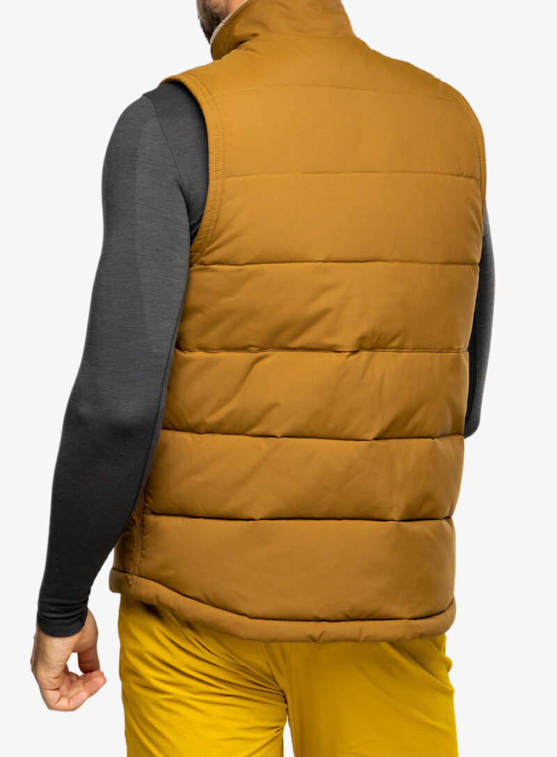 Vesta încălzită Carhartt Loose Fit Montana Insulated Vest - oak brown preţ