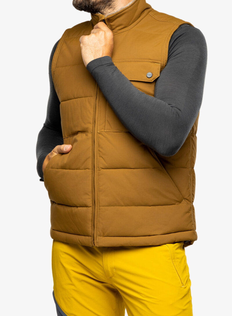 Cumpăra Vesta încălzită Carhartt Loose Fit Montana Insulated Vest - oak brown