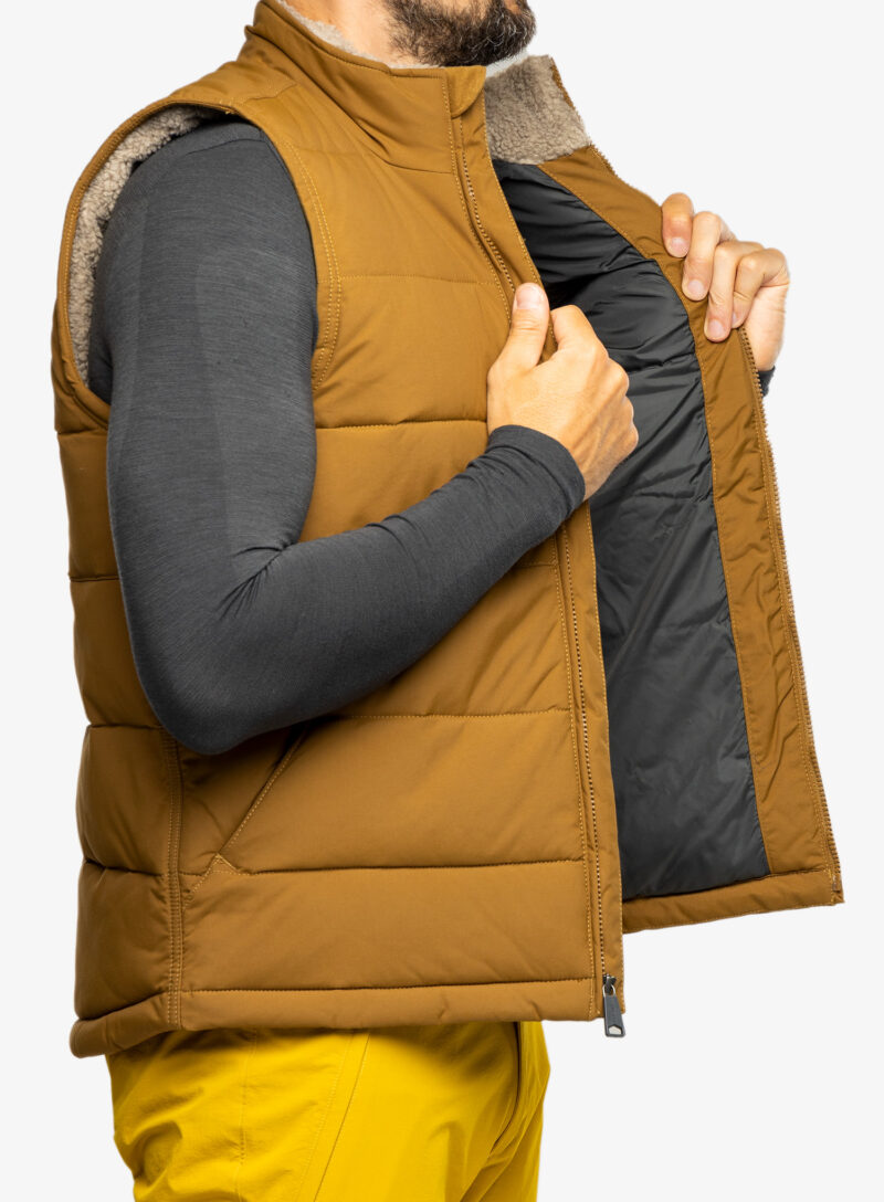 Original Vesta încălzită Carhartt Loose Fit Montana Insulated Vest - oak brown