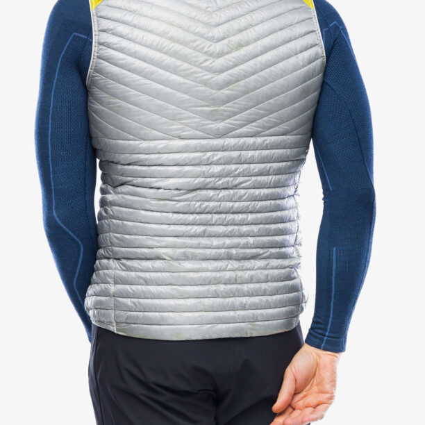 Vesta încălzită Haglofs L.I.M Mimic Vest - stone grey/magnetite preţ