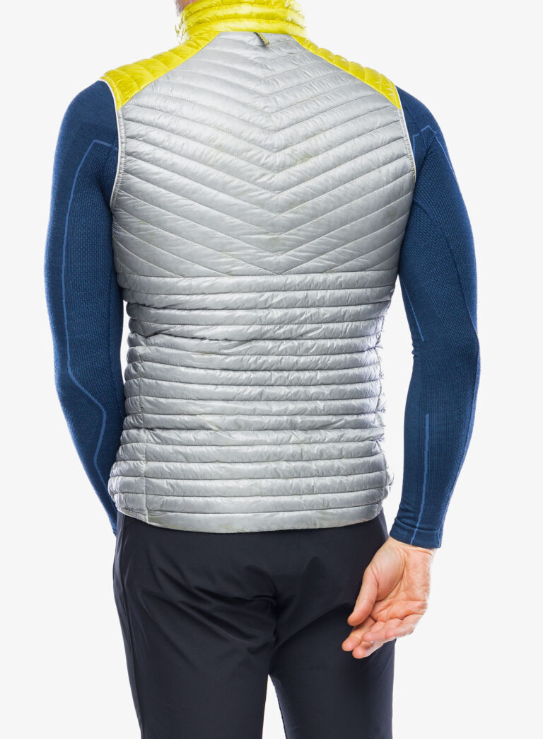 Vesta încălzită Haglofs L.I.M Mimic Vest - stone grey/magnetite preţ