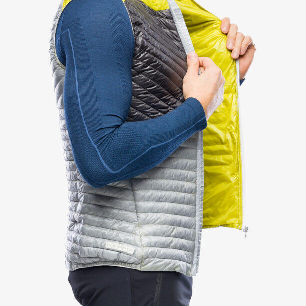 Preţ Vesta încălzită Haglofs L.I.M Mimic Vest - stone grey/magnetite