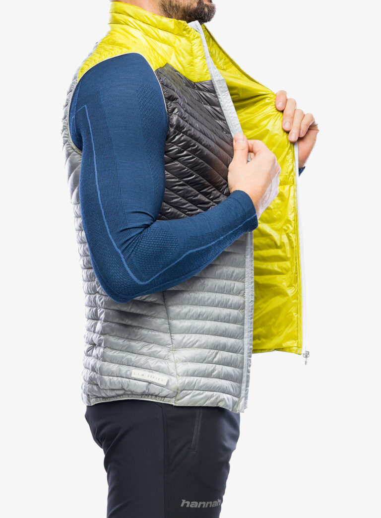 Preţ Vesta încălzită Haglofs L.I.M Mimic Vest - stone grey/magnetite