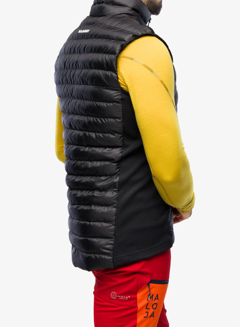 Original Vesta încălzită Mammut Albula IN Hybrid Vest - black