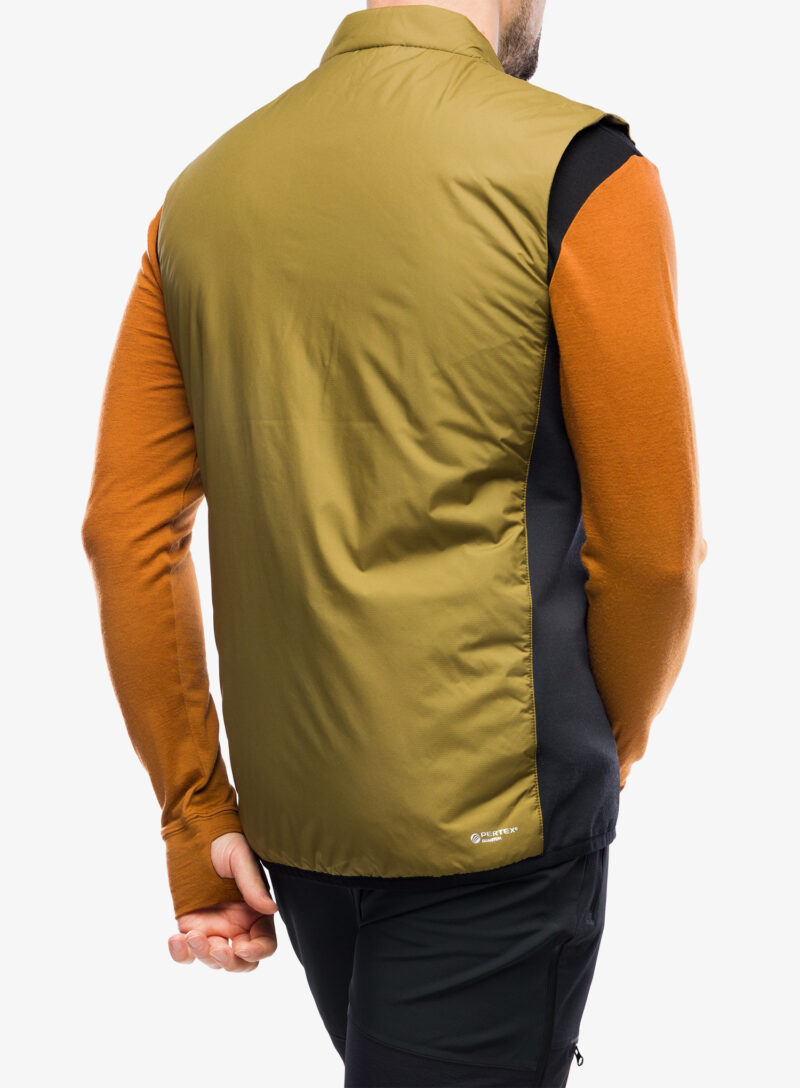 Preţ Vesta încălzită Mons Royale Arete Wool Insulation Vest - forest floor