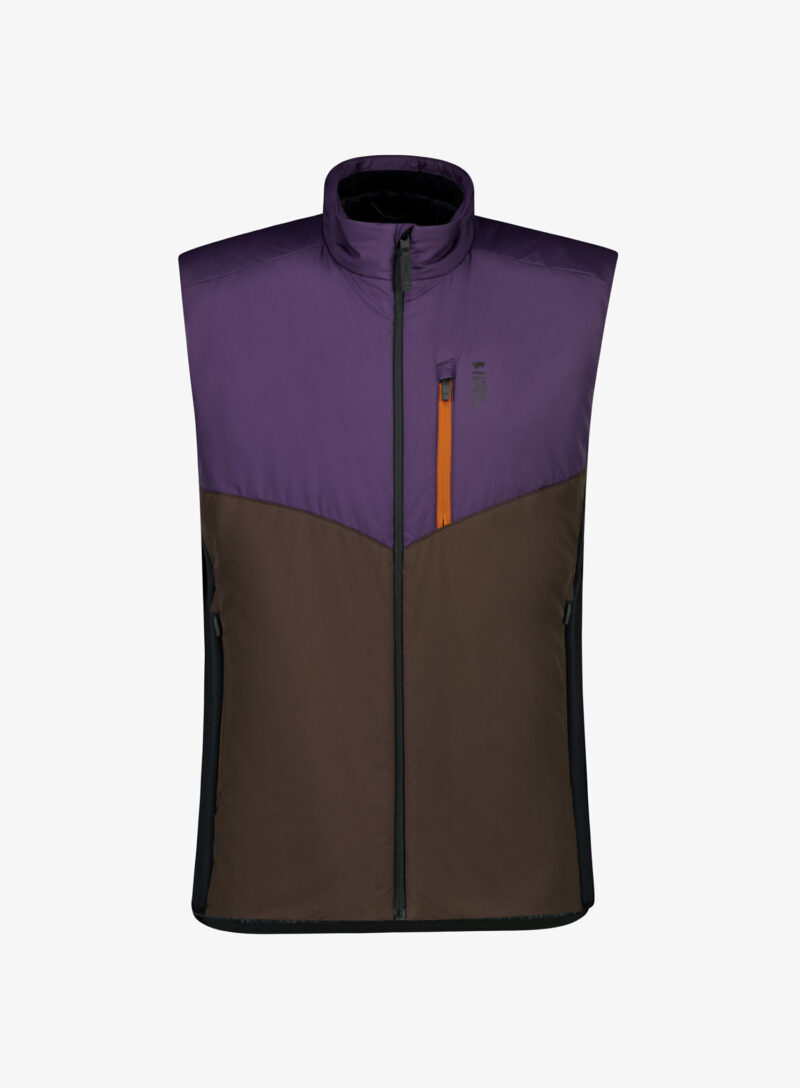 Cumpăra Vesta încălzită Mons Royale Arete Wool Insulation Vest - indigo/cedar