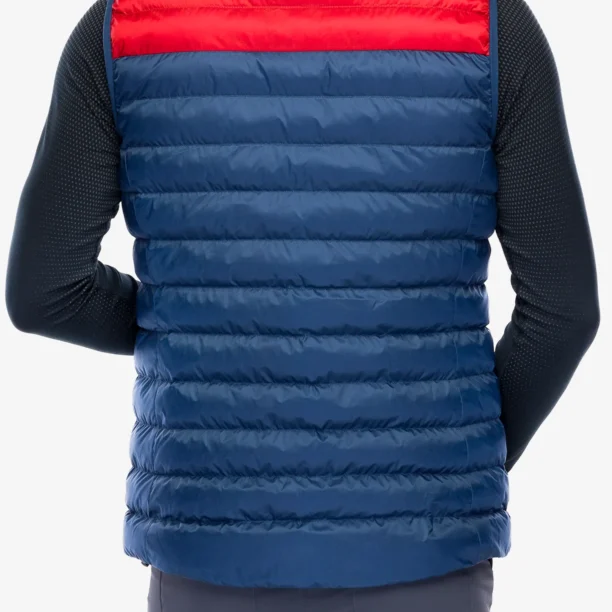 Original Vesta încălzită Mountain Equipment Superflux Vest - dusk/red rock