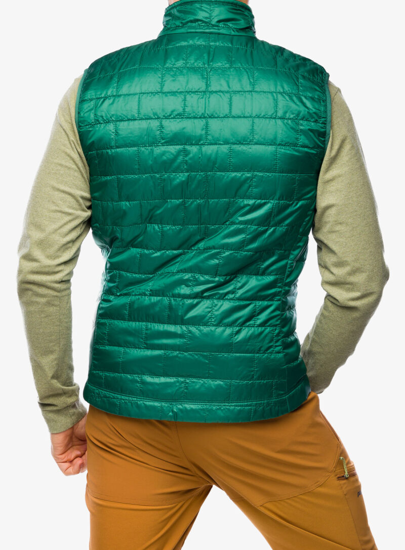 Vesta încălzită Patagonia Nano Puff Vest - conifer green preţ