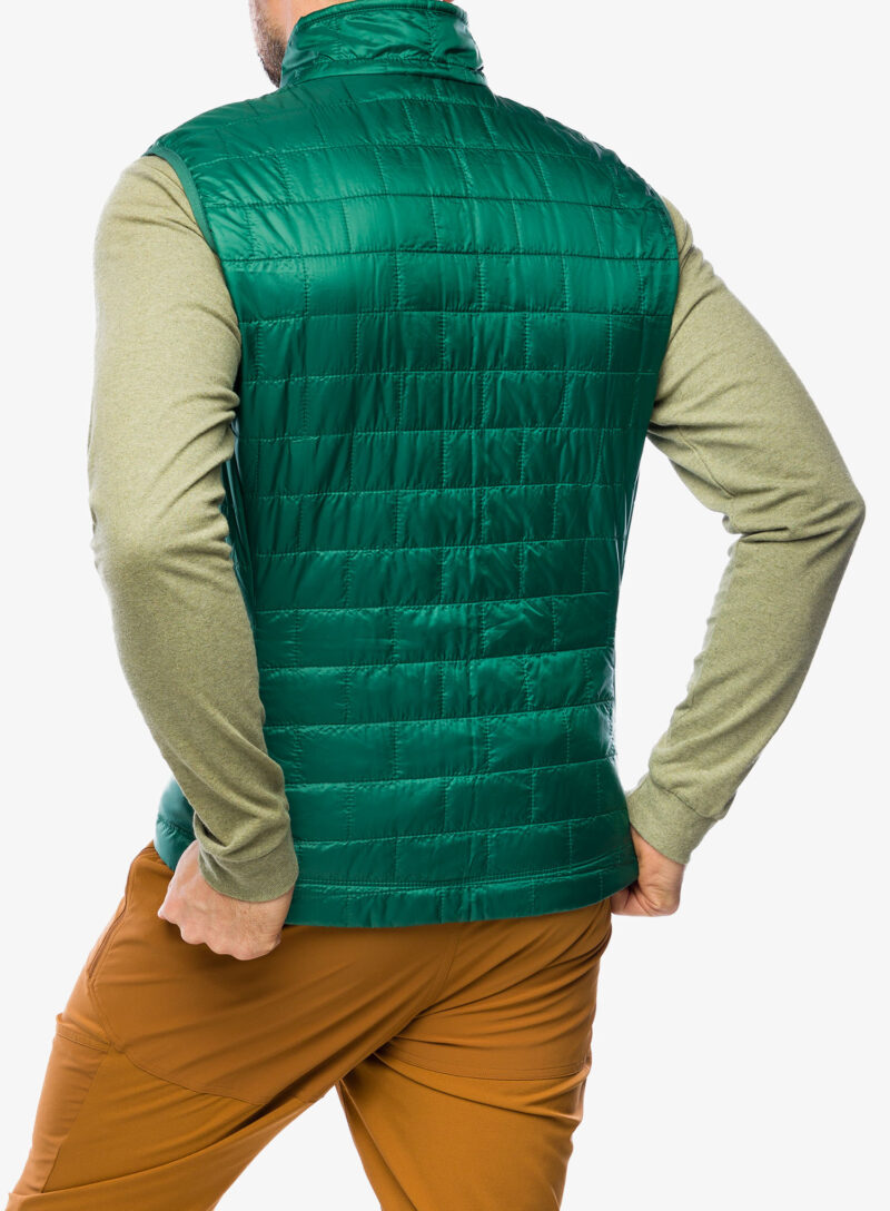 Original Vesta încălzită Patagonia Nano Puff Vest - conifer green