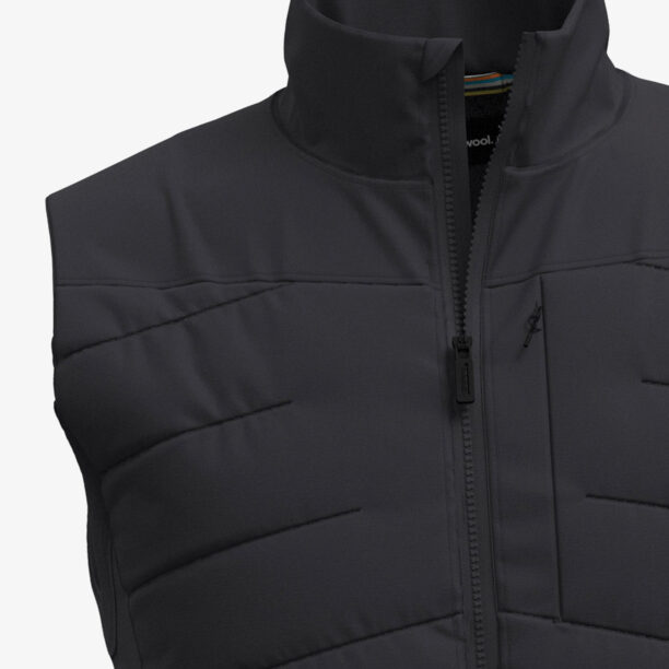 Vesta încălzită Smartwool Smartloft Vest - black preţ